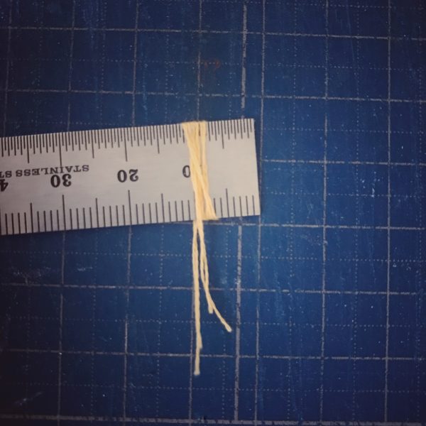 ミニチュア刺繍糸の作り方①
