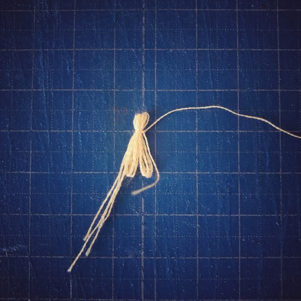 ミニチュア刺繍糸の作り方②